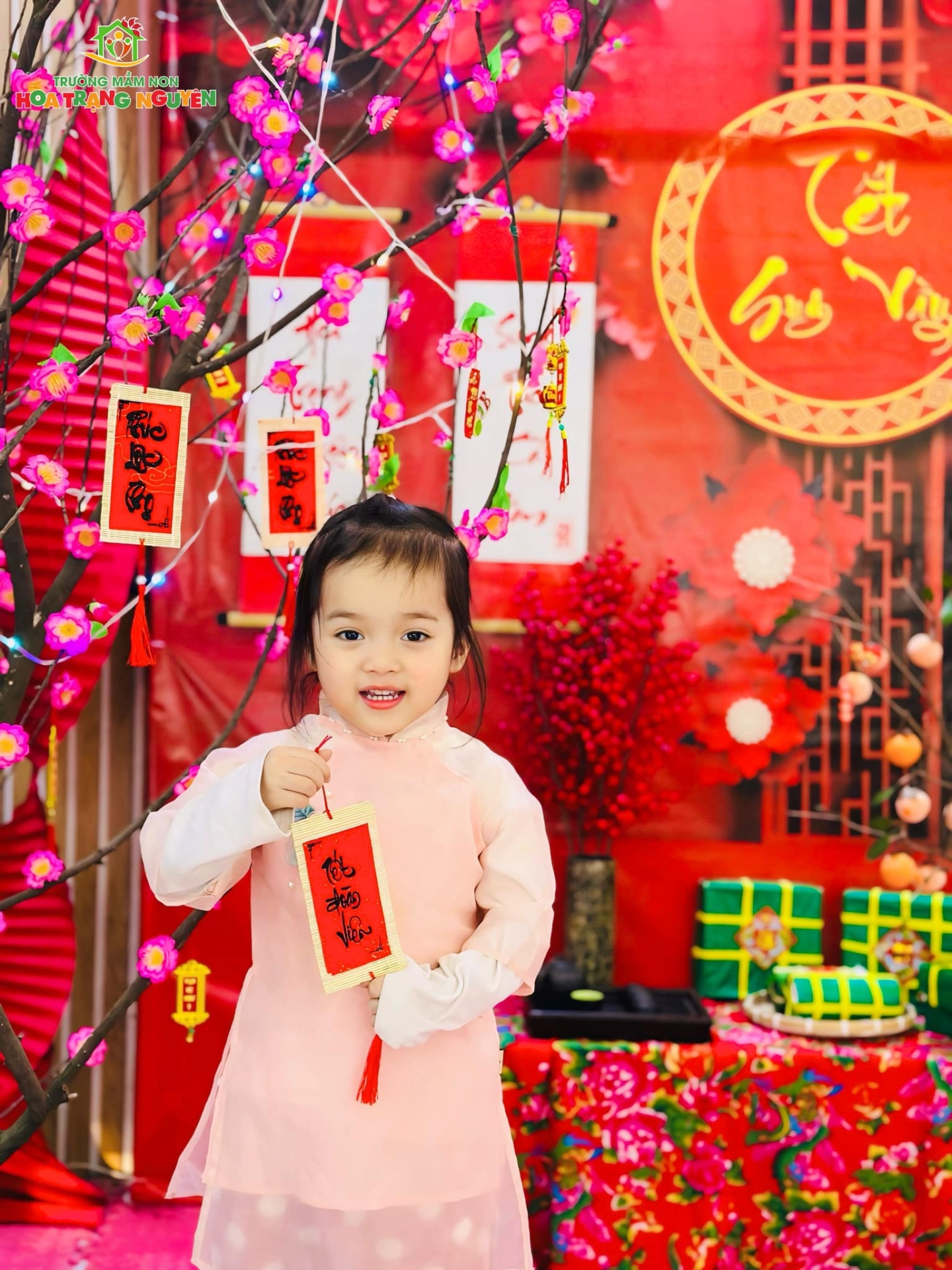 Mang xuân về cùng bộ sưu tập ảnh cực đáng yêu của các bé Hoa Trạng Nguyên