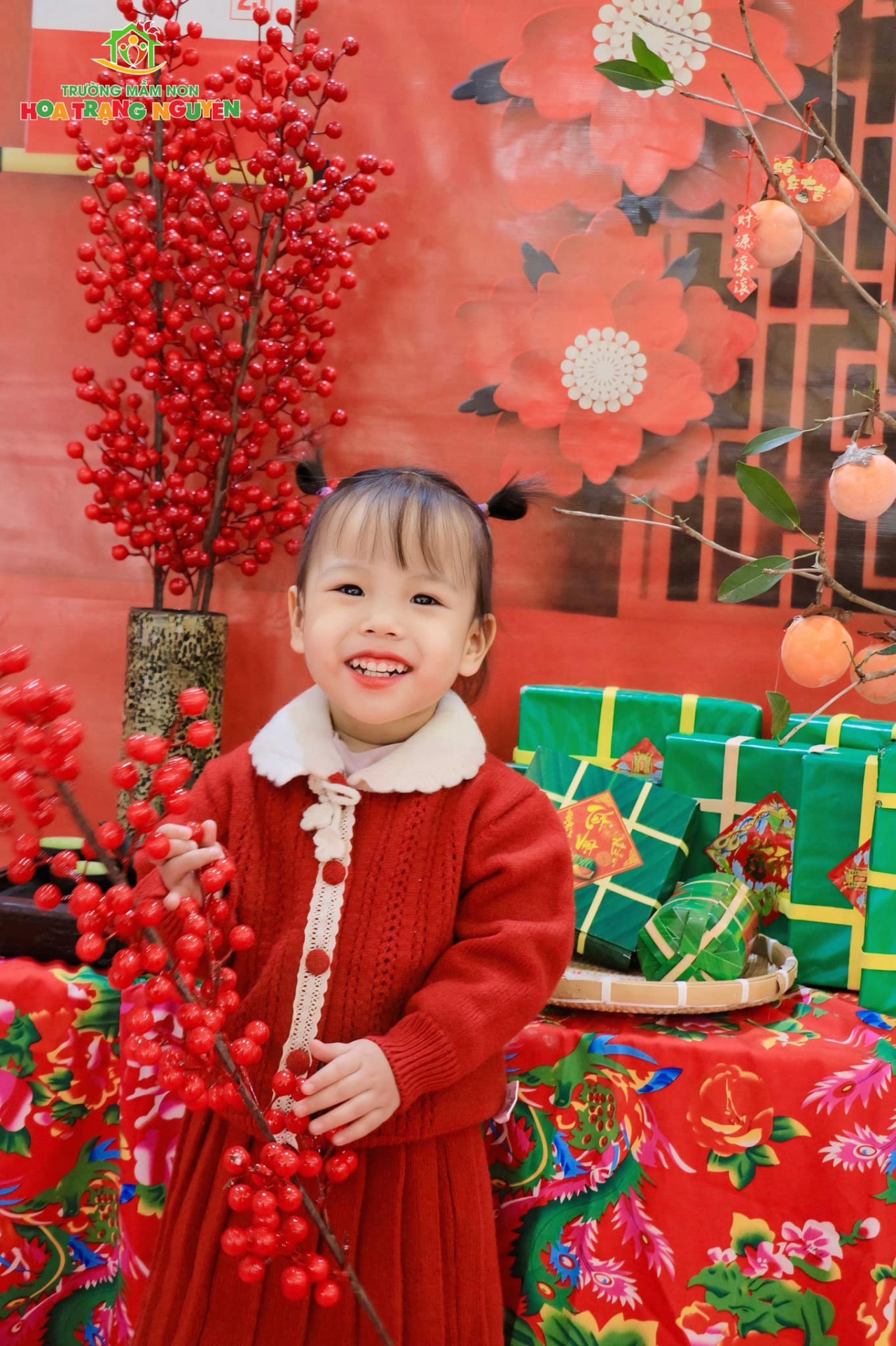 Mang xuân về cùng bộ sưu tập ảnh cực đáng yêu của các bé Hoa Trạng Nguyên