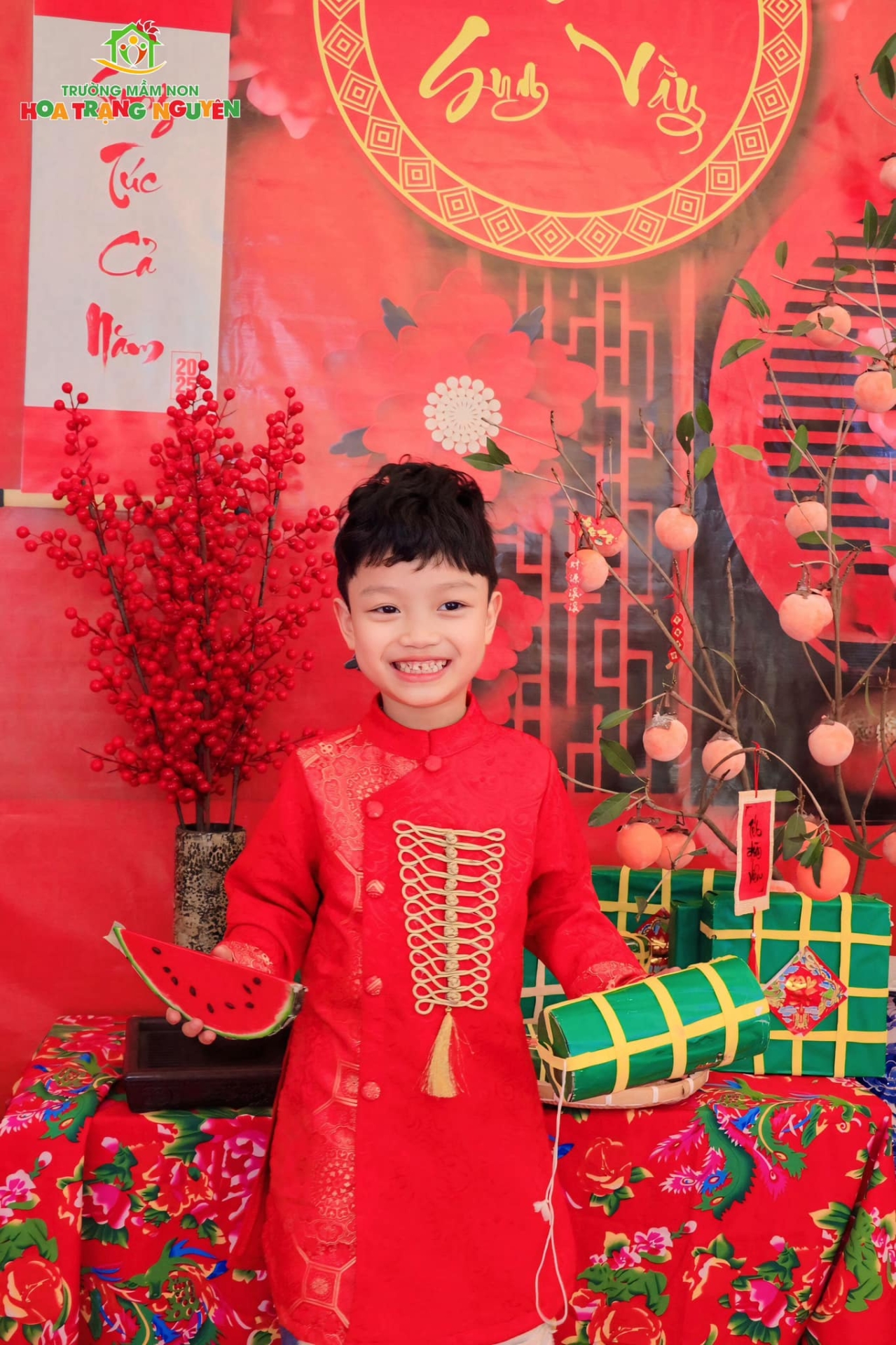 Mang xuân về cùng bộ sưu tập ảnh cực đáng yêu của các bé Hoa Trạng Nguyên