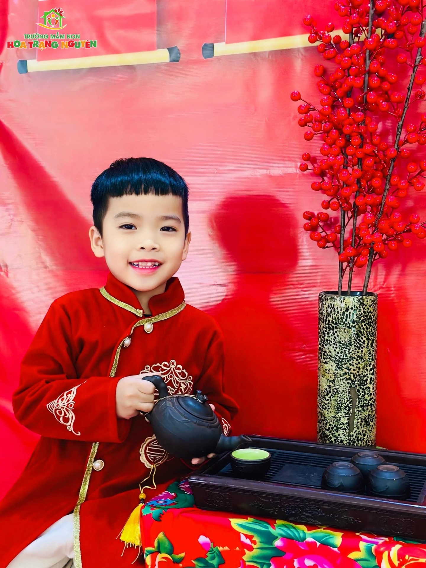 Mang xuân về cùng bộ sưu tập ảnh cực đáng yêu của các bé Hoa Trạng Nguyên