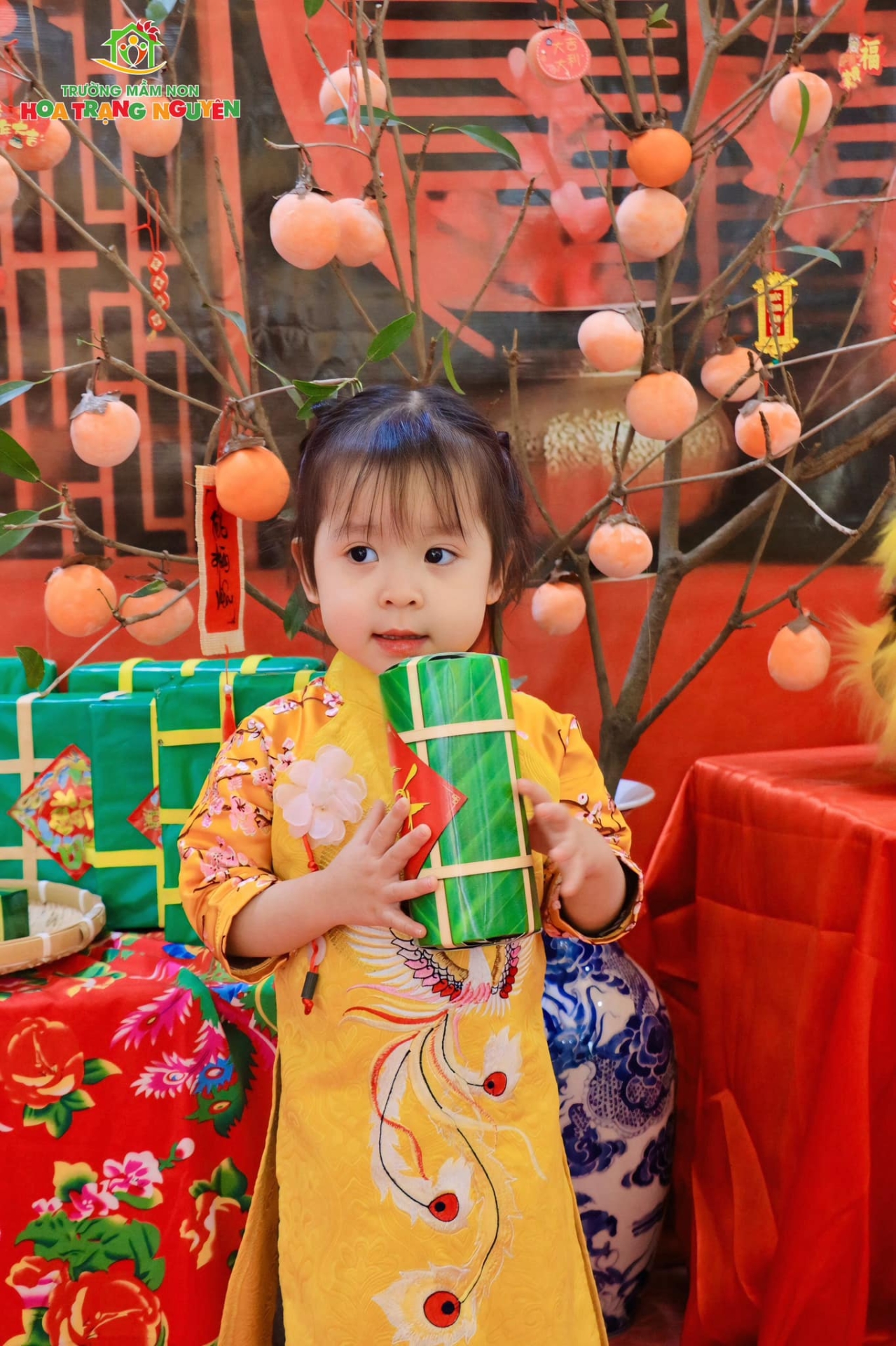 Mang xuân về cùng bộ sưu tập ảnh cực đáng yêu của các bé Hoa Trạng Nguyên