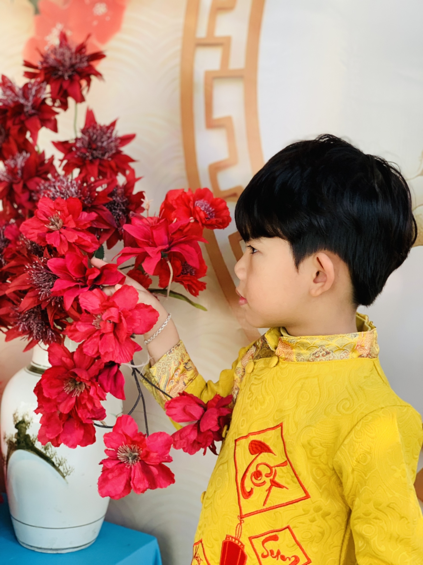 Mang xuân về cùng bộ sưu tập ảnh cực đáng yêu của các bé Hoa Trạng Nguyên