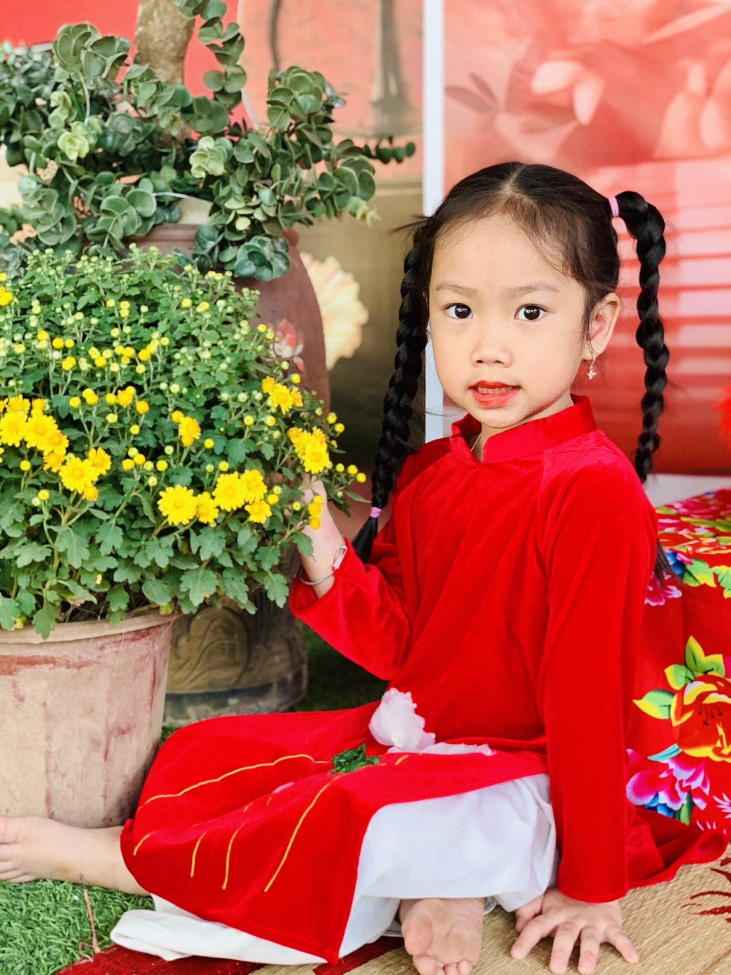 Mang xuân về cùng bộ sưu tập ảnh cực đáng yêu của các bé Hoa Trạng Nguyên