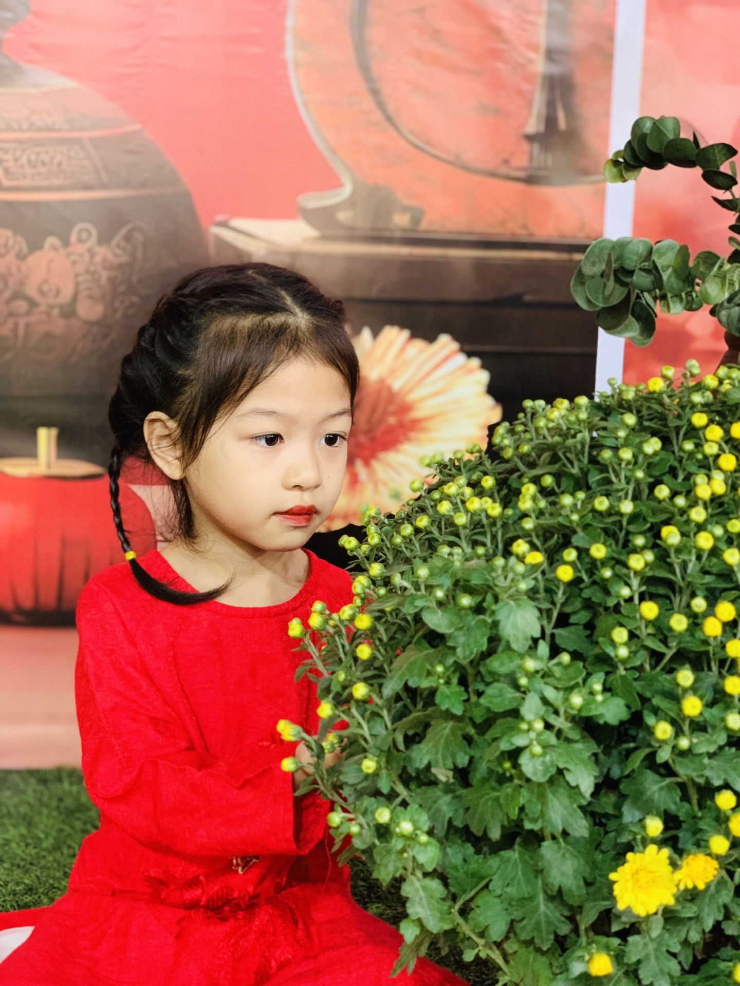 Mang xuân về cùng bộ sưu tập ảnh cực đáng yêu của các bé Hoa Trạng Nguyên