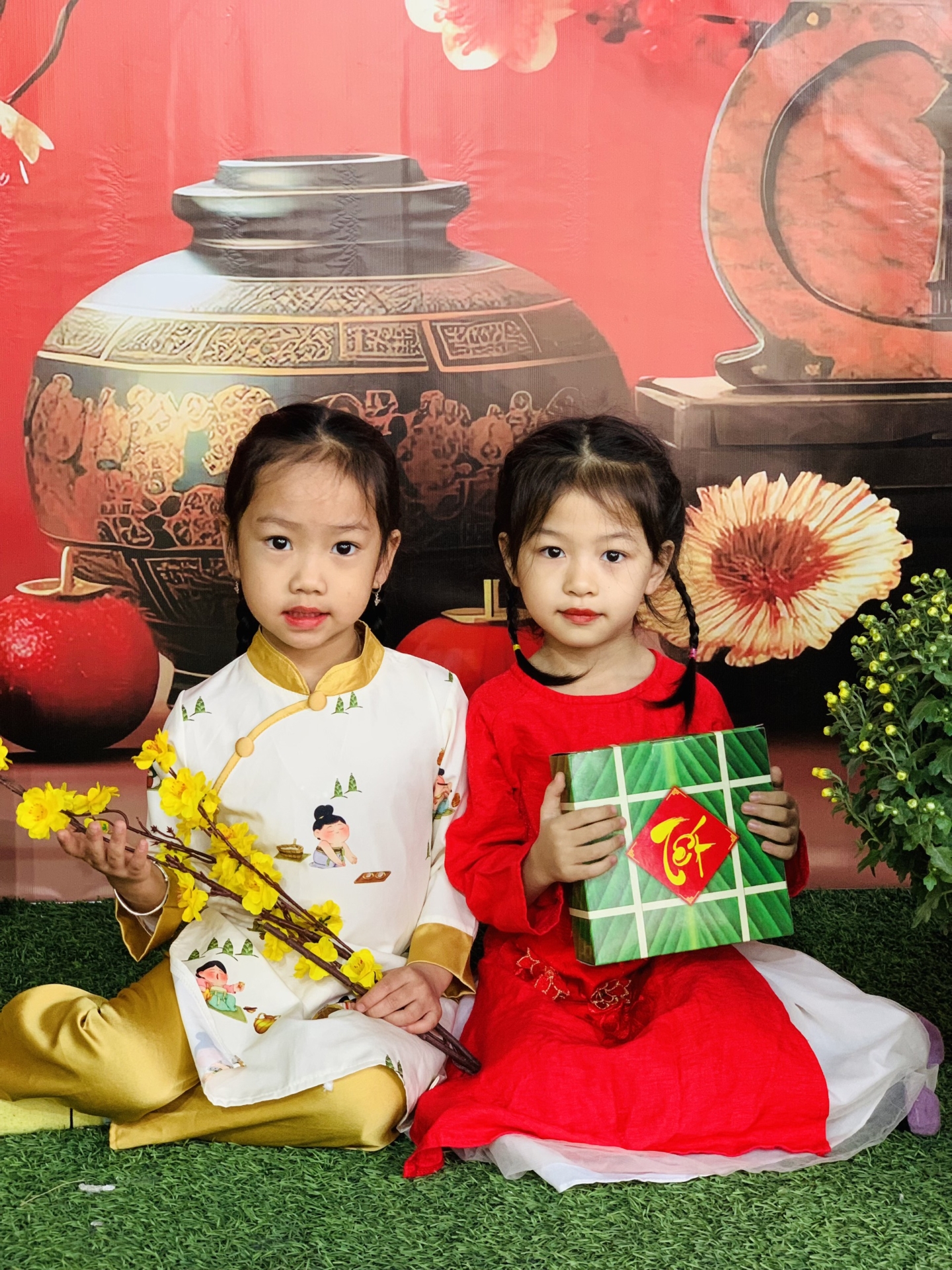 Mang xuân về cùng bộ sưu tập ảnh cực đáng yêu của các bé Hoa Trạng Nguyên