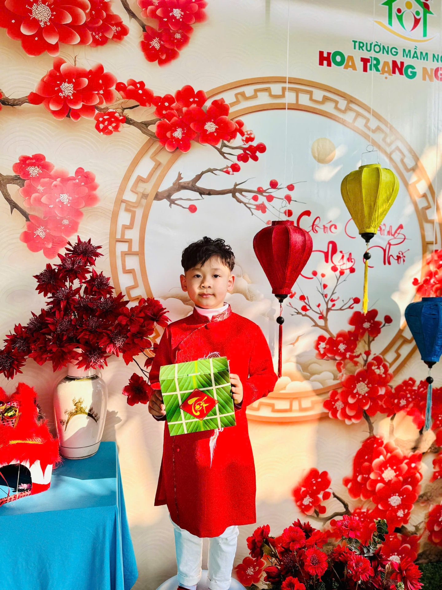 Mang xuân về cùng bộ sưu tập ảnh cực đáng yêu của các bé Hoa Trạng Nguyên