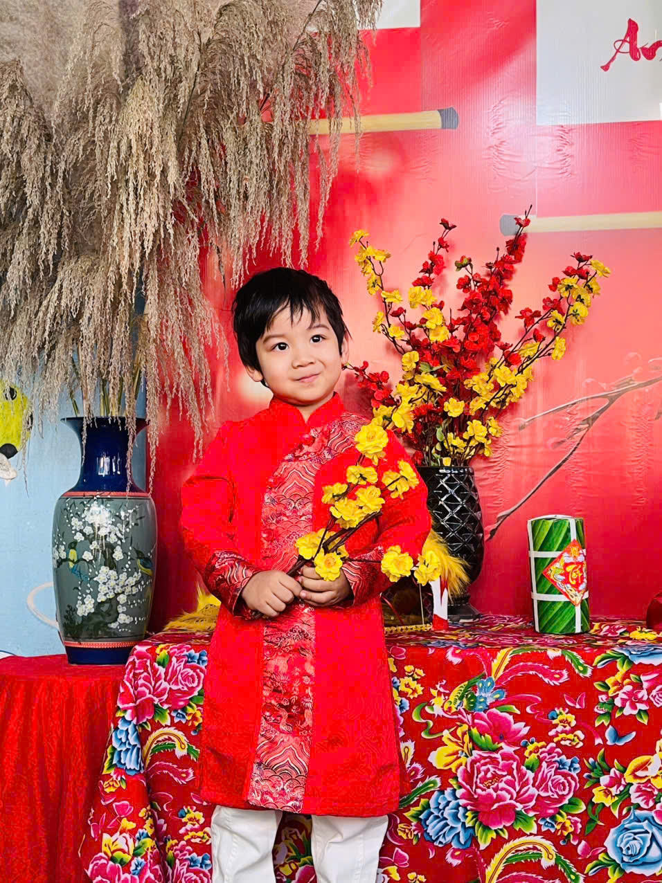 Mang xuân về cùng bộ sưu tập ảnh cực đáng yêu của các bé Hoa Trạng Nguyên